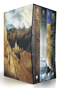 The History of Middle-earth (Boxed Set 1): The Silmarillion, Unfinished Tales, the Book of Lost Tales, Part One & Part Two (History of Middle-earth The)