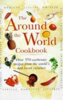 Hardcover Around the World Cookbook Book