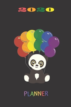2020 PLANNER: LGBTQ PANDA 12 MONTH WEEKLY PLANNER