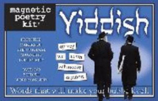 Hardcover Yiddish-Magnetic Poetry Kit Book