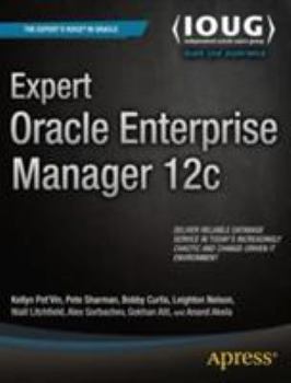 Paperback Expert Oracle Enterprise Manager 12c Book