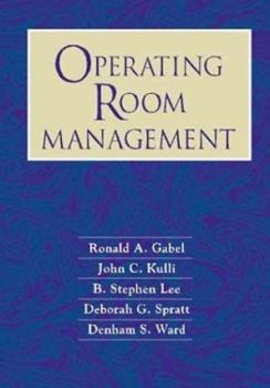 Hardcover Operating Room Management Book