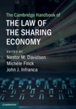 The Cambridge Handbook of the Law of the Sharing Economy - Book  of the Cambridge Law Handbooks