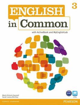 Paperback English in Common 3 with Activebook and Mylab English Book