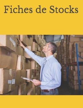 Paperback Fiches de Stocks [French] Book