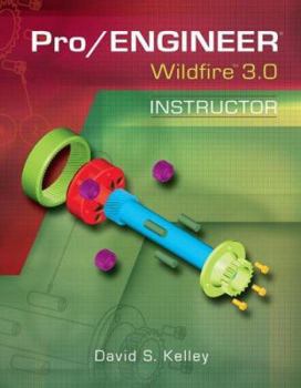 Paperback Pro/Engineer Wildfire 3.0 Instructor Book