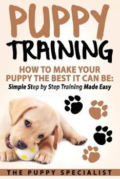 Paperback Training Your Puppy Book