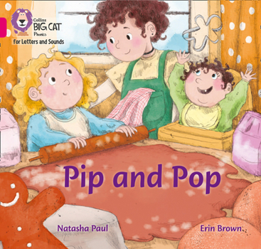 Paperback Pip and Pop: Band 01b/Pink B Book