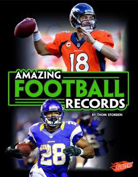 Hardcover Amazing Football Records Book