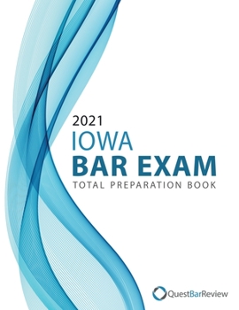 Paperback 2021 Iowa Bar Exam Total Preparation Book