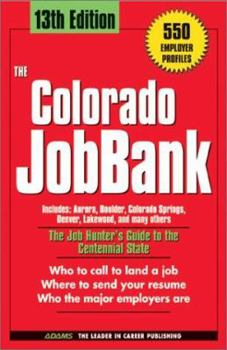 Paperback Colorado Job Bank Book