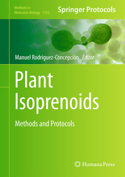 Hardcover Plant Isoprenoids: Methods and Protocols Book