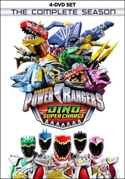 DVD Power Rangers Dino Super Charge: The Complete Season Book