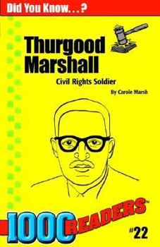 Paperback Thurgood Marshall: Civil Rights Solider Book