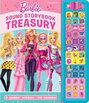 Hardcover Mattel Barbie: Sound Treasury Sound Book [With Battery] Book