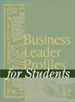 Hardcover Business Leader Profiles for Students Book