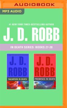 MP3 CD J. D. Robb: In Death Series, Books 27-28: Salvation in Death, Promises in Death Book