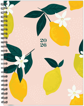 Misc. Citrus 2026 6.5 X 8.5 Weekly Monthly Softcover Planner Book