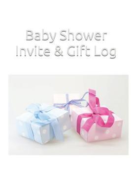 Paperback Baby Shower Invite & Gift Log Book