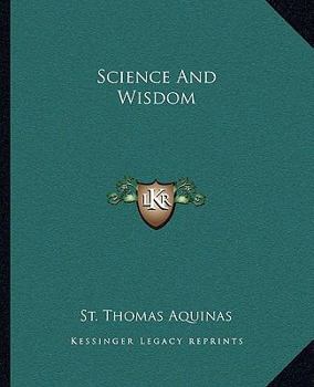 Paperback Science And Wisdom Book