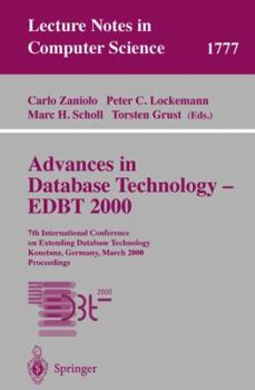 Paperback Advances in Database Technology - Edbt 2000: 7th International Conference on Extending Database Technology Konstanz, Germany, March 27-31, 2000 Procee Book