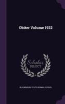 Hardcover Obiter Volume 1922 Book