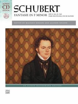 Paperback Schubert -- Fantasie in F Minor, Op. 103, D. 940: Book & CD Book