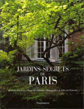 Hardcover Jardins Secrets de Paris Book