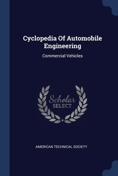 Paperback Cyclopedia Of Automobile Engineering: Commercial Vehicles Book