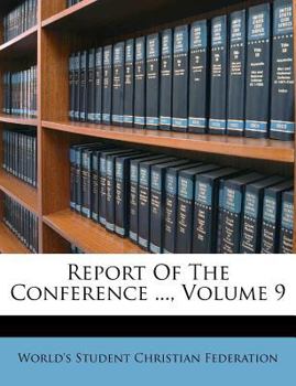 Paperback Report of the Conference ..., Volume 9 Book