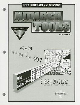Paperback Britannica Mathematics in Context Number Tools Workbook Book