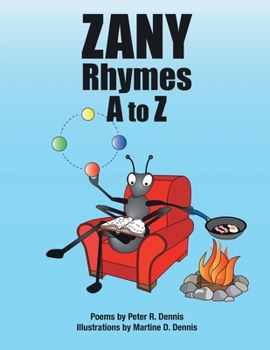 Paperback Zany Rhymes A to Z Book