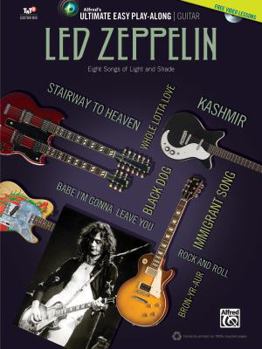 Paperback Ultimate Easy Guitar Play-Along -- Led Zeppelin: Eight Songs of Light and Shade (Easy Guitar Tab), Book & Online Video/Audio/Software [With DVD ROM] Book