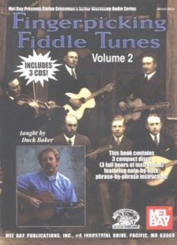 Paperback Fingerpicking Fiddle Tunes, Volume 2 [With 3 CDs] Book