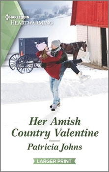 Mass Market Paperback Her Amish Country Valentine: A Clean and Uplifting Romance [Large Print] Book