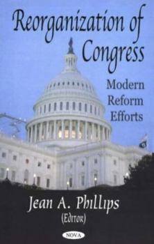 Hardcover Reorganization Of Congress Book