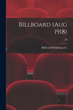 Paperback Billboard (Aug 1918); 30 Book