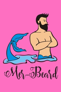Paperback Mer Beard: Comic Book Notebook Paper Book