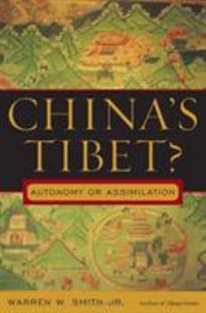 Hardcover China's Tibet?: Autonomy or Assimilation Book