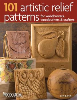 Paperback 101 Artistic Relief Patterns for Woodcarvers, Woodburners & Crafters Book