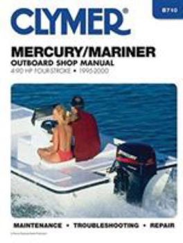 Paperback Mercury/Mariner Outboard Shop Manual: 4-90 HP Carbureted Four-Stoke 1995-2006 Book