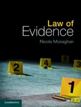 Paperback Law of Evidence Book