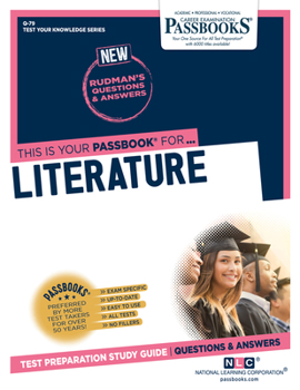 Paperback Literature (Q-79): Passbooks Study Guide Volume 79 Book