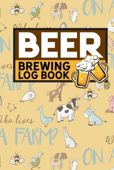 Paperback Beer Brewing Log Book