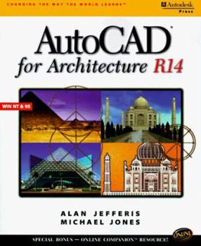 Paperback AutoCAD for Architecture R14 [With *] Book