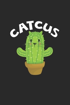 Catcus: 6x9 Cactus | dotgrid | dot grid paper | notebook | notes