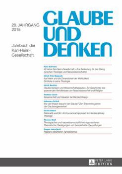 Hardcover Glaube und Denken: Jahrbuch der Karl-Heim-Gesellschaft [German] Book