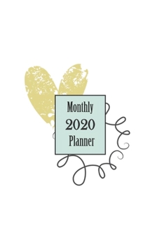 2020 Monthly Planner: Spring Love 6 x 9 inch 120 Pages Year Months Weeks Planner, Calendar, and Organizer plus Graph Paper (January 2020 - December 2020)