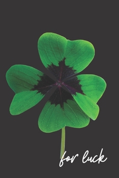 For Luck: Inspirational Quotes Blank Lined Journal