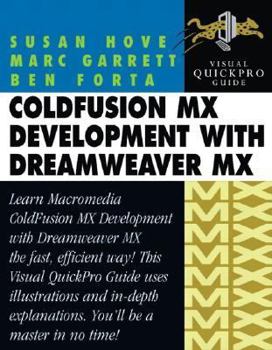 Paperback Macromedia Coldfusion MX: Development with Dreamweaver MX Book